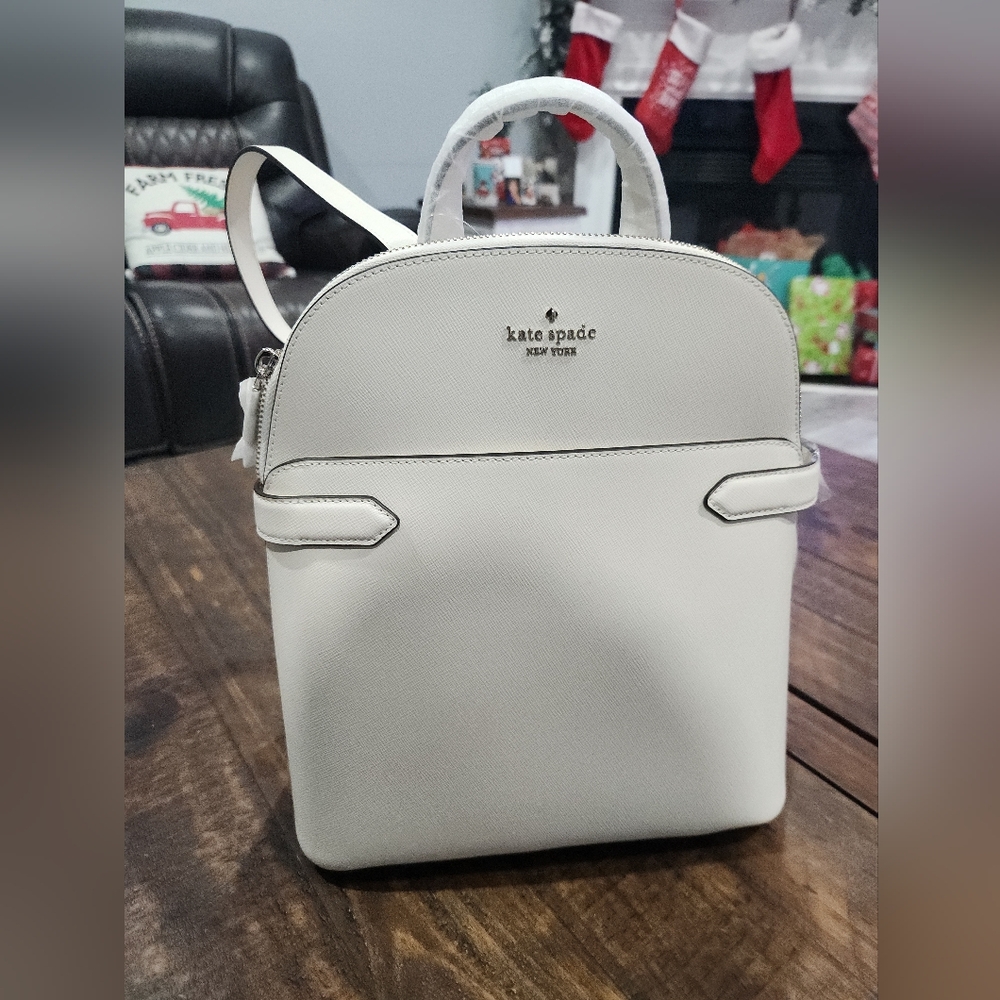 Kate Spade Cream Backpack & Wallet